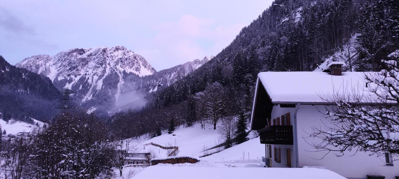 Villa Haus Stehbock Partenen Exterior foto