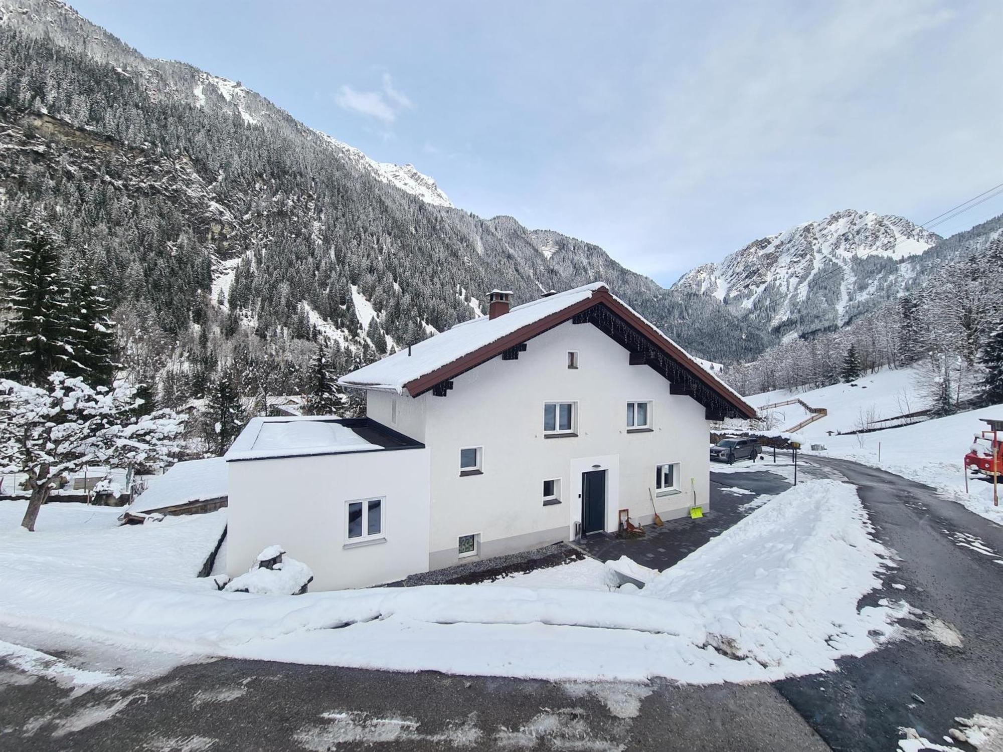 Villa Haus Stehbock Partenen Exterior foto