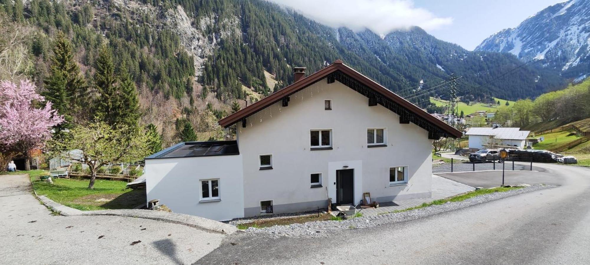 Villa Haus Stehbock Partenen Exterior foto